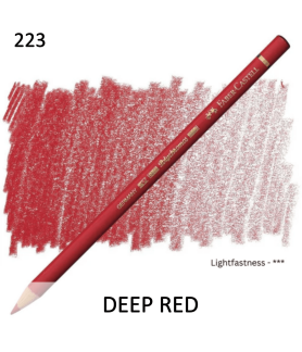 Faber Castel Polychromo Pencil - Deep Red
