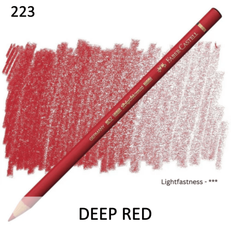 Faber Castel Polychromo Pencil - Deep Red