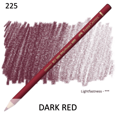 Faber Castell Polychromo Pencil - Dark Red