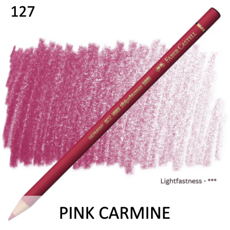 Faber Castell Polychromo Pencil - Pink Carmine