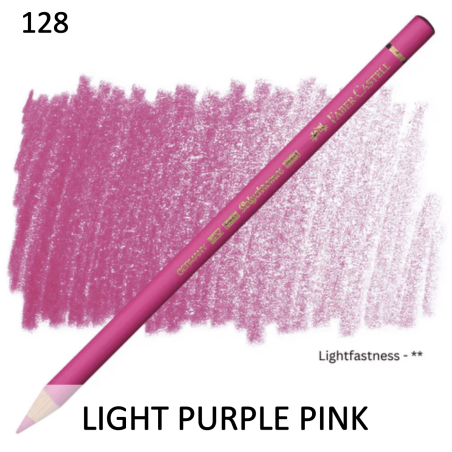 Faber Castell Polychromo Pencil - Light Purple Pink