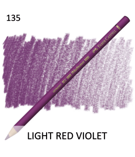 Faber Castel Polychromo Pencil - Light Red Violet