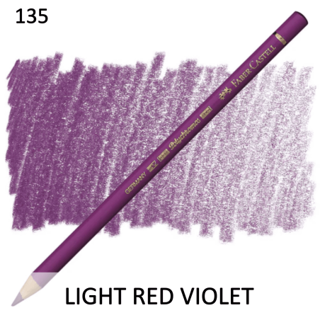 Faber Castel Polychromo Pencil - Light Red Violet