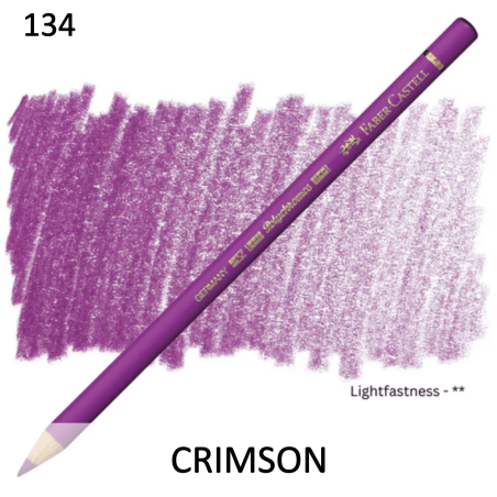 Faber Castell Polychromo Pencil - Crimson