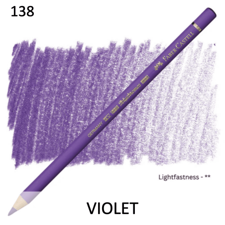 Faber Castell Polychromo Pencil - Violet