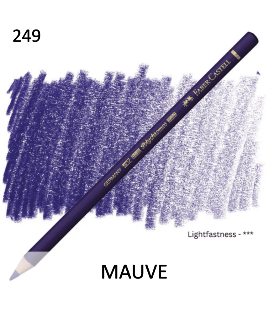 Faber Castell Polychromo Pencil - Mauve