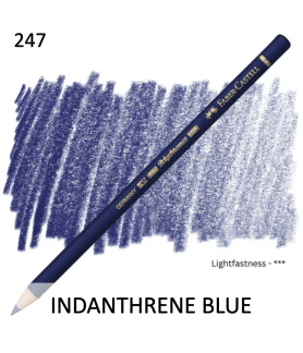 Faber Castell Polychromo Pencil - Indanthrene Blue