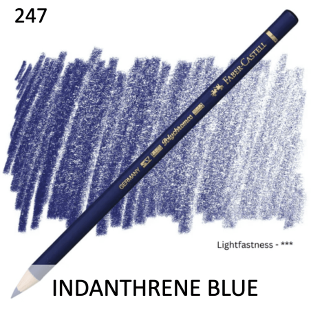 Faber Castell Polychromo Pencil - Indanthrene Blue