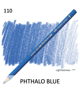 Faber Castell Polychromo Pencil - Phthalo Blue