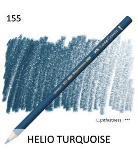 Faber Castell Polychromo Pencil - Helio Turquoise