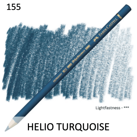 Faber Castell Polychromo Pencil - Helio Turquoise