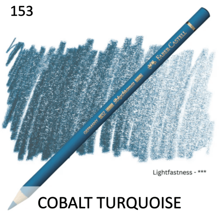 Faber Castell Polychromo Pencil - Cobalt Turquoise