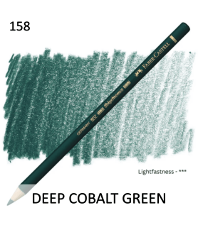 Faber Castell Polychromo Pencil - Deep Cobalt Green