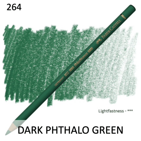 Faber Castell Polychromo Pencil - Dark Phthalo Green