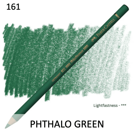 Faber Castell Polychromo Pencil - Phthalo Green