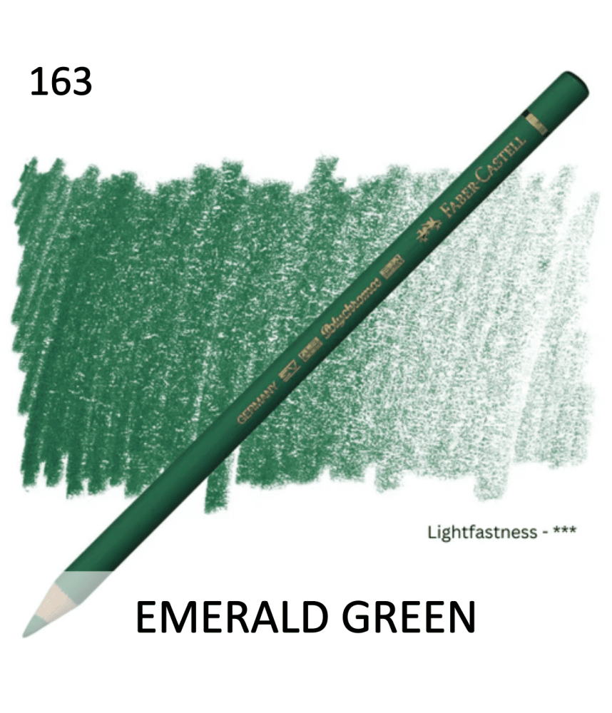 Faber Castell Polychromo Pencil - Emerald Green