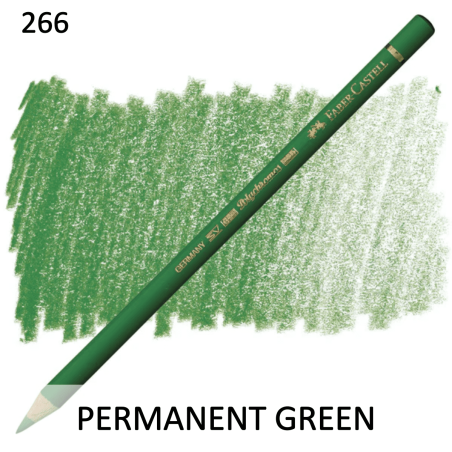 Faber Castell Polychromo Pencil - Permanent Green