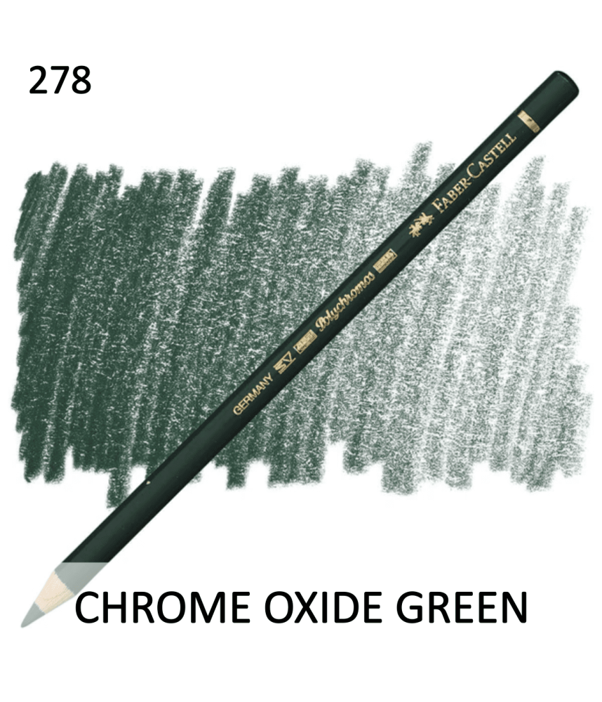 Faber Castell Polychromo Pencil - Chrome Oxide Green