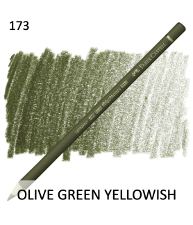 Faber Castell Polychromo Pencil - Olive Green Yellowish