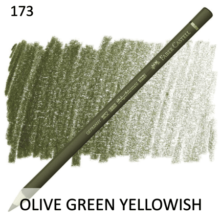 Faber Castell Polychromo Pencil - Olive Green Yellowish