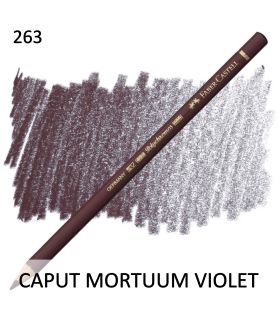 Faber Castell Polychromo Pencil - Caput Mortuum Violet