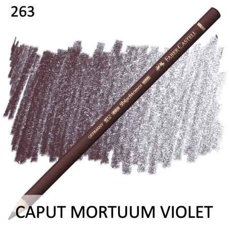 Faber Castell Polychromo Pencil - Caput Mortuum Violet