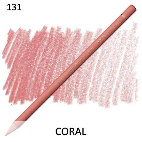 Faber Castell Polychromo Pencil - Coral