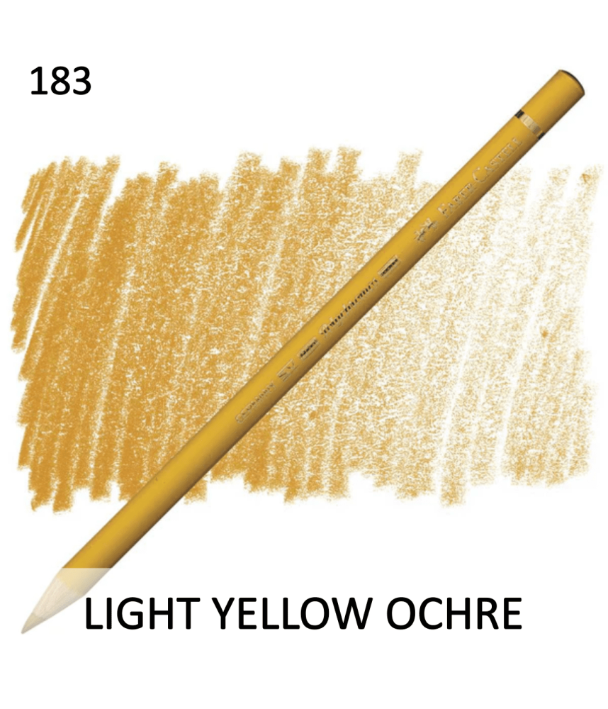 Faber Castell Polychromo Pencil - Light Yellow Ochre