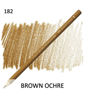 Faber Castell Polychromo Pencil - Brown Ochre