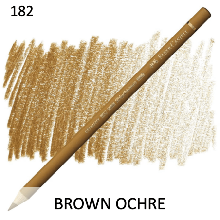 Faber Castell Polychromo Pencil - Brown Ochre