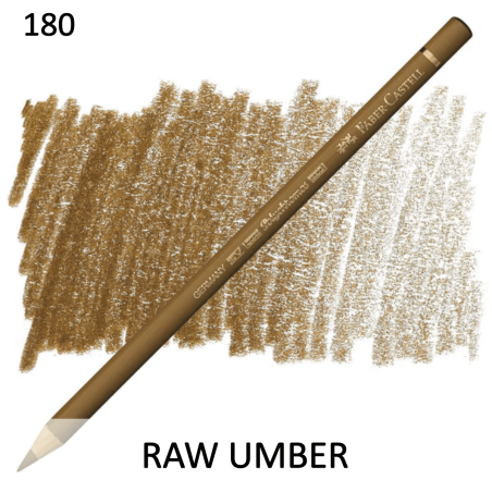 Faber Castell Polychromo Pencil - Raw Umber