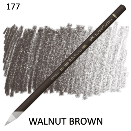 Faber Castell Polychromo Pencil - Walnut Brown
