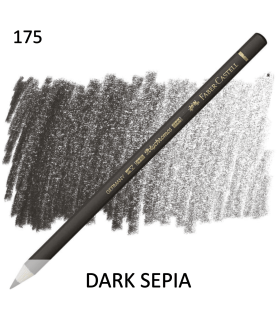 Faber Castell Polychromo Pencil - Dark Sepia