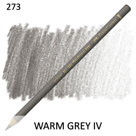 Faber Castell Polychromo Pencil - Warm Grey IV
