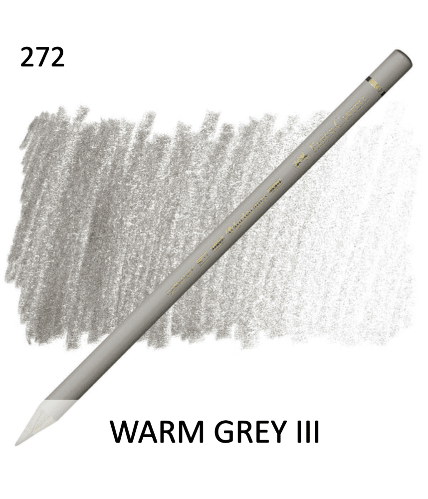 Faber Castell Polychromo Pencil - Warm Grey III