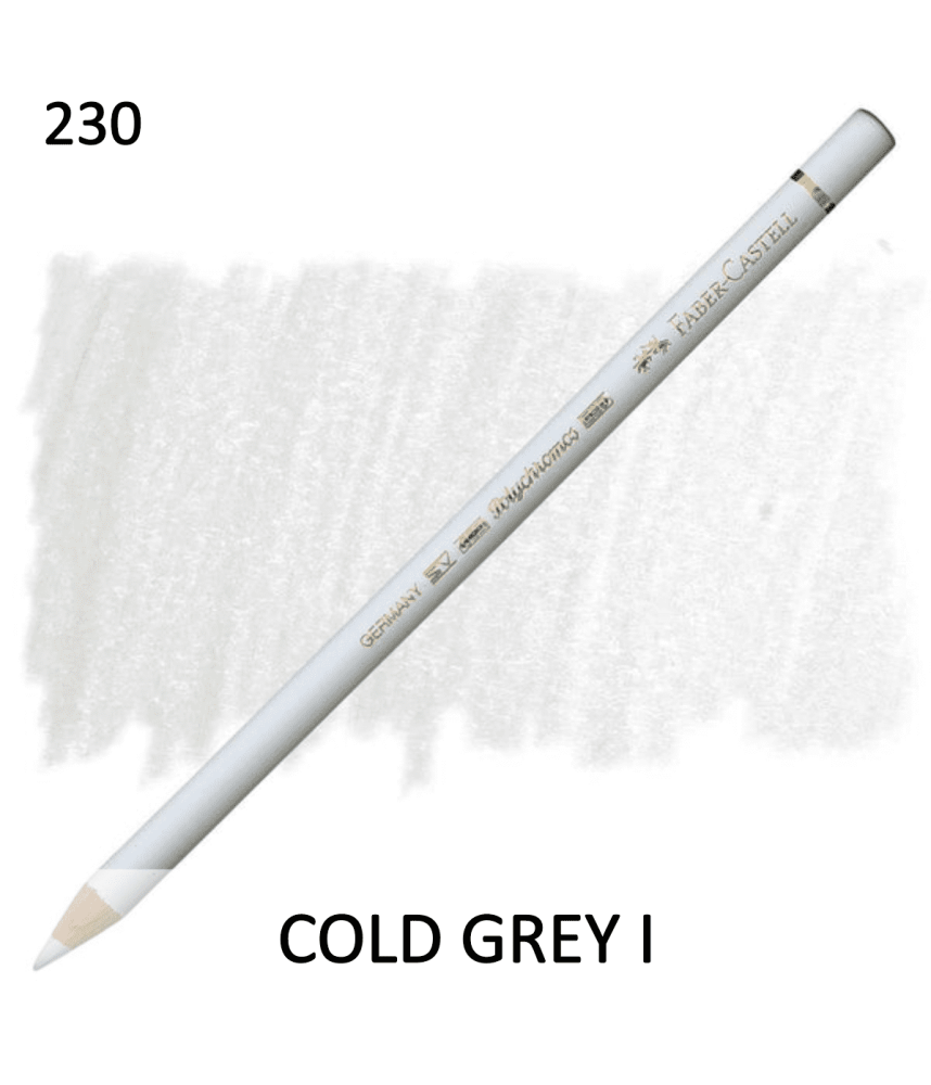 Faber Castell Polychromo Pencil - Cold Grey I
