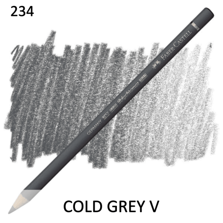 Faber Castell Polychromo Pencil - Cold Grey V