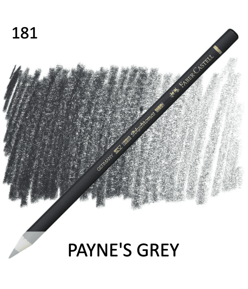 Faber Castell Polychromo Pencil - Payne's Grey
