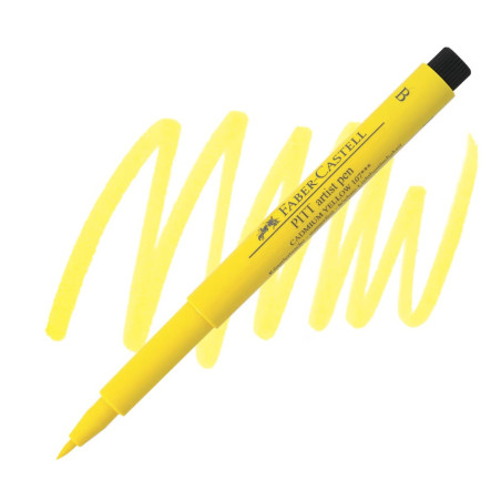 Faber Castell Pitt Artist Brush Tip Pen - Cadmium Yellow