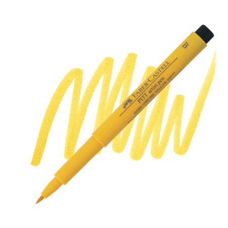 Faber Castell Pitt Artist Brush Tip Pen - Dark Chrome Yellow