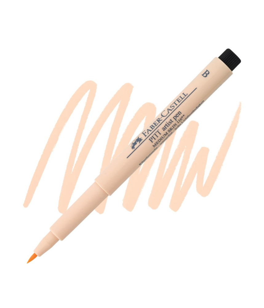 Faber Castell Pitt Artist Brush Tip Pen - Apricot
