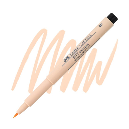 Faber Castell Pitt Artist Brush Tip Pen - Apricot