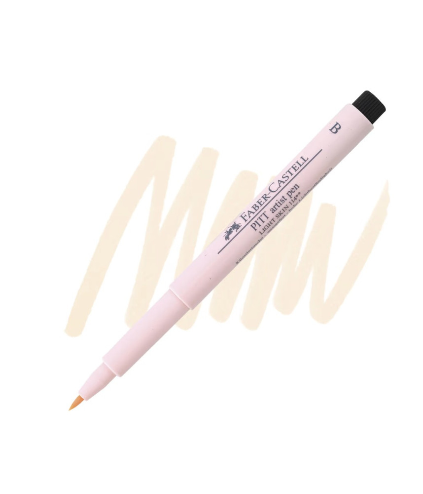 Faber Castell Pitt Artist Brush Tip Pen - Pale Pink