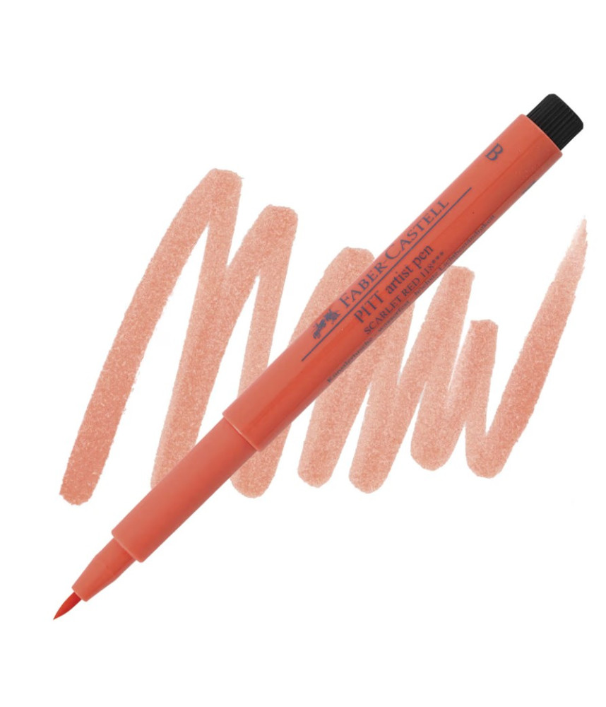 Faber Castell Pitt Artist Brush Tip Pen - Scarlet Red