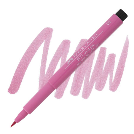 Faber Castell Pitt Artist Brush Tip Pen - Pink Madder Lake