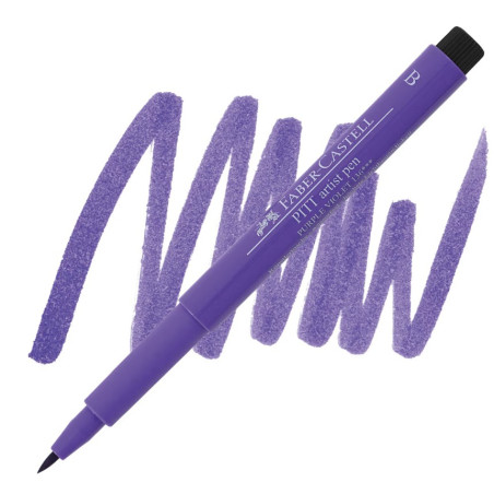 Faber Castell Pitt Artist Brush Tip Pen - Purple Violet