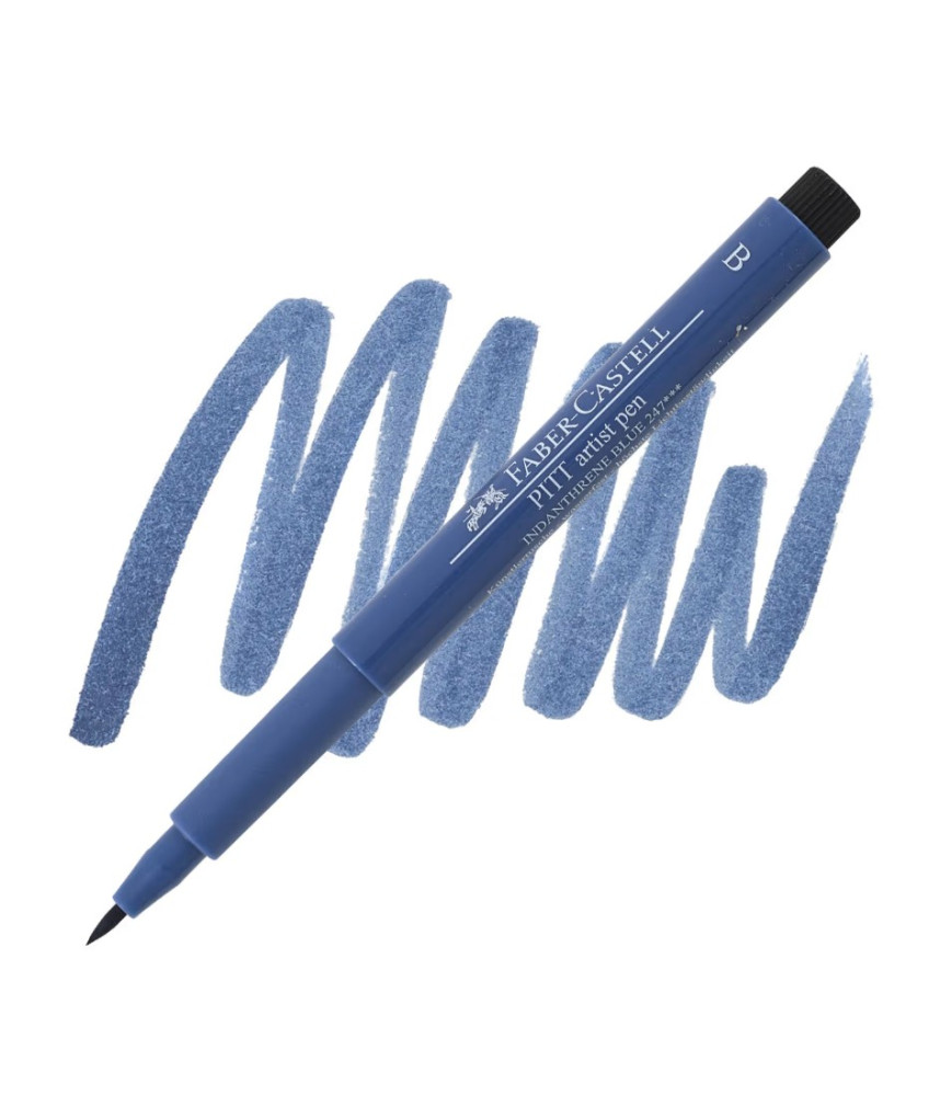 Faber Castell Pitt Artist Brush Tip Pen -Indanthrene Blue