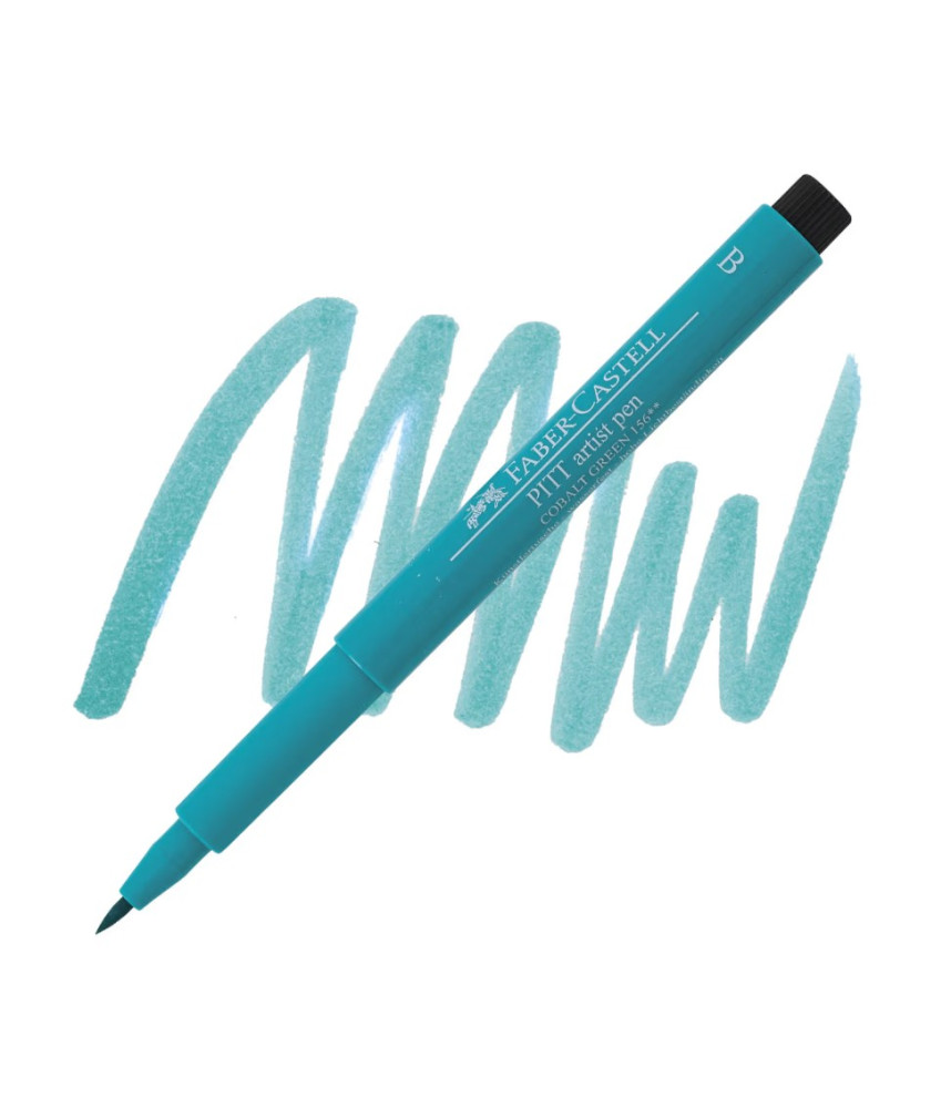 Faber Castell Pitt Artist Brush Tip Pen - Cobalt Green