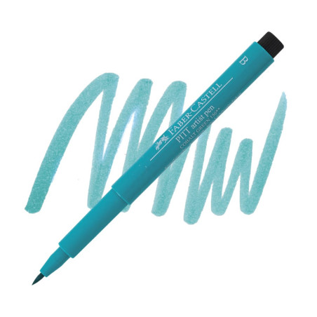 Faber Castell Pitt Artist Brush Tip Pen - Cobalt Green