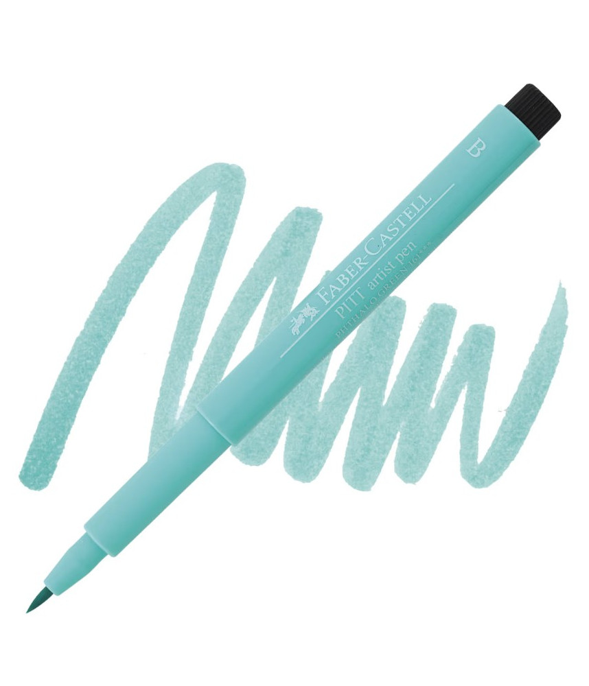 Faber Castell Pitt Artist Brush Tip Pen - Phthalo Green